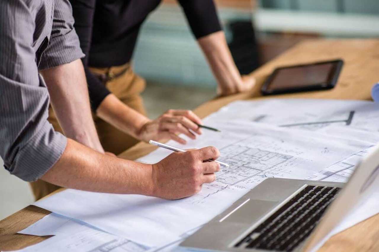 plan pour travaux amenagement de bureaux