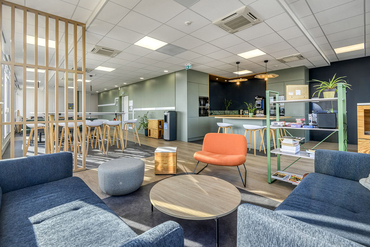 un espace cusine cafeteria