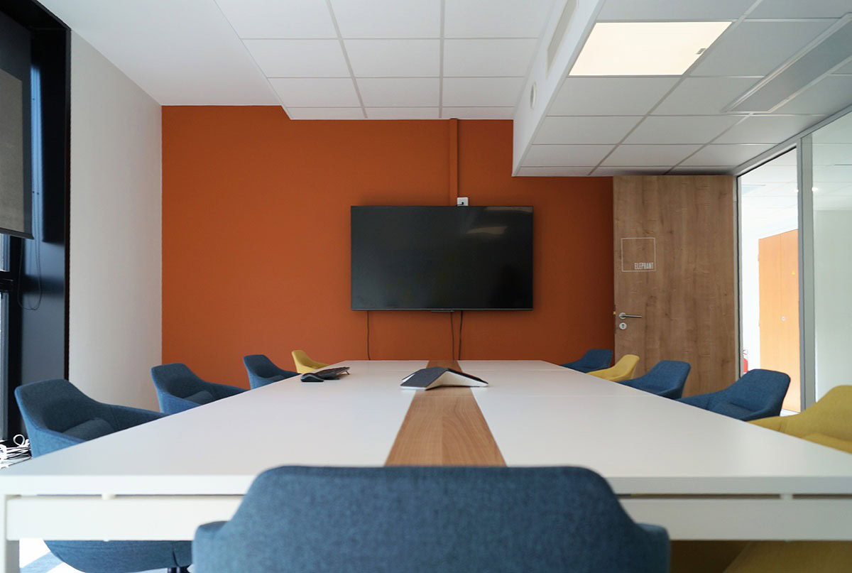 Une salle de réunion